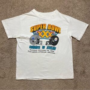 Vintage 1996 Super Bowl XXX Cowboys Steelers Shirt